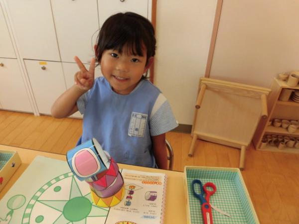 きりがみあそび・うんどうかいごっこ1